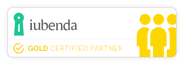 badge crealia partner gold iubenda